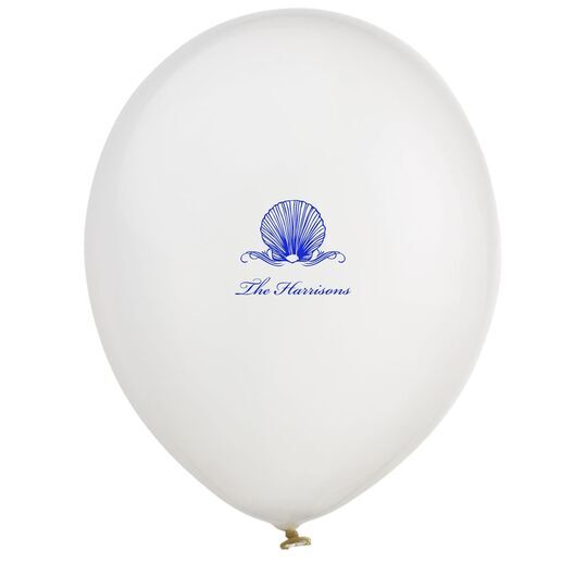 Graceful Seashell Latex Balloons